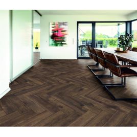 Ламинат Kronotex Herringbone 10мм Дуб Эльба D6008