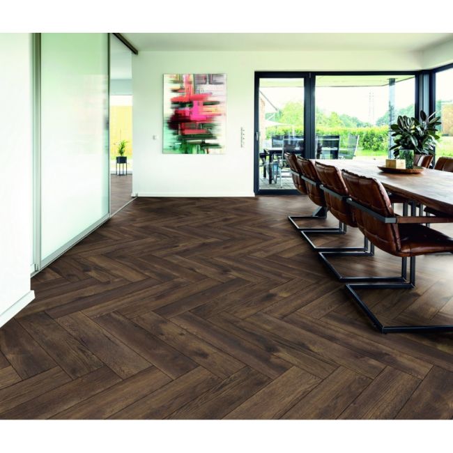 Ламинат Kronotex Herringbone 10мм D 1811 Дуб Брикстон