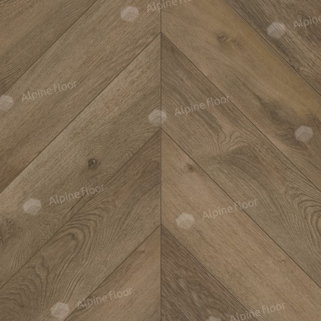 Alpine Floor CHEVRON ALPINE Дуб Насыщенный ECO 18-4