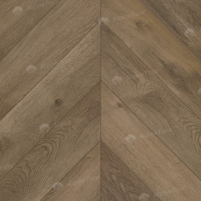 Alpine Floor CHEVRON ALPINE LVT Дуб Насыщенный ECO 20-4