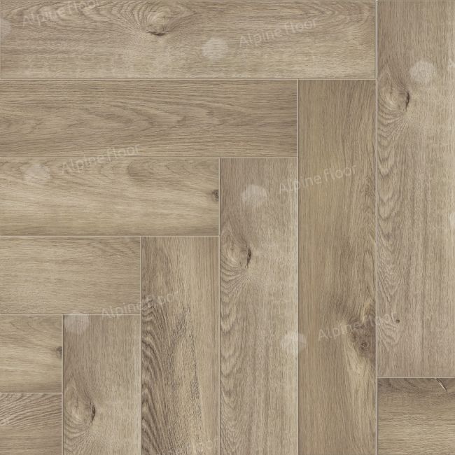 Alpine Floor Parquet LVT Дуб Натуральный Отбеленный ECO 16-5