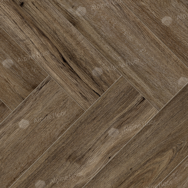 Ламинат Alpine Floor Herringbone 12 Pro Бордо LF106-10