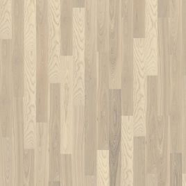Паркетная доска AlixFloor Ясень светло-бежевый ALX1026 однополосный, матовый лак