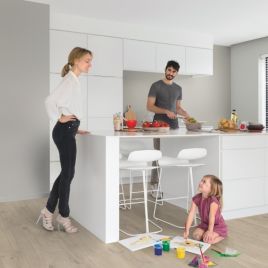 ПВХ-ПЛИТКА Quick-Step BLOOM Дуб хлопковый бежевый AVMPU40103