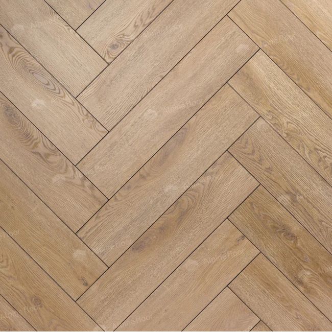 HOMFLOR HERRINGBONE 8 535 Praline Cajun Oak