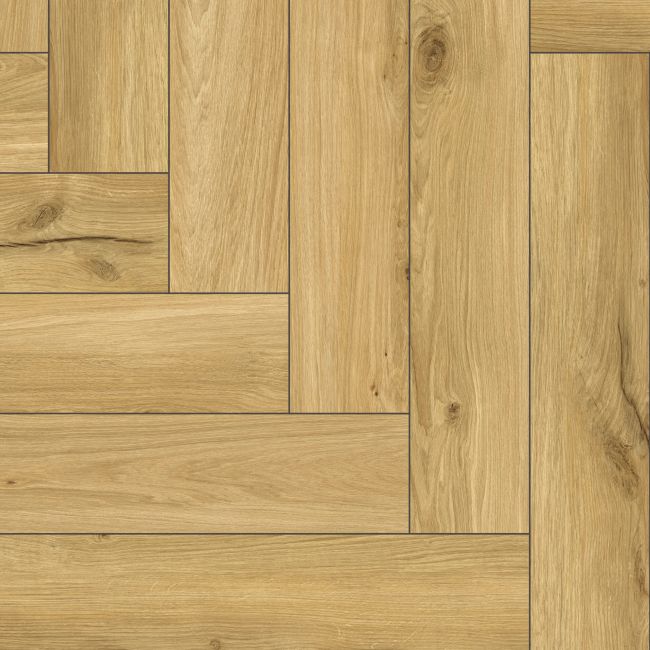 Кварц-виниловый ламинат HERRINGBONE CALM OAK (HB) P 6003